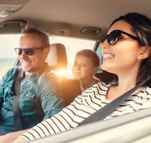 Couple Going for Vehicle Registration Renewal Edmonton