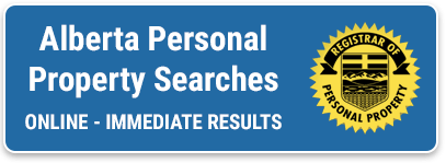 Alberta Personal Property Searches Logo